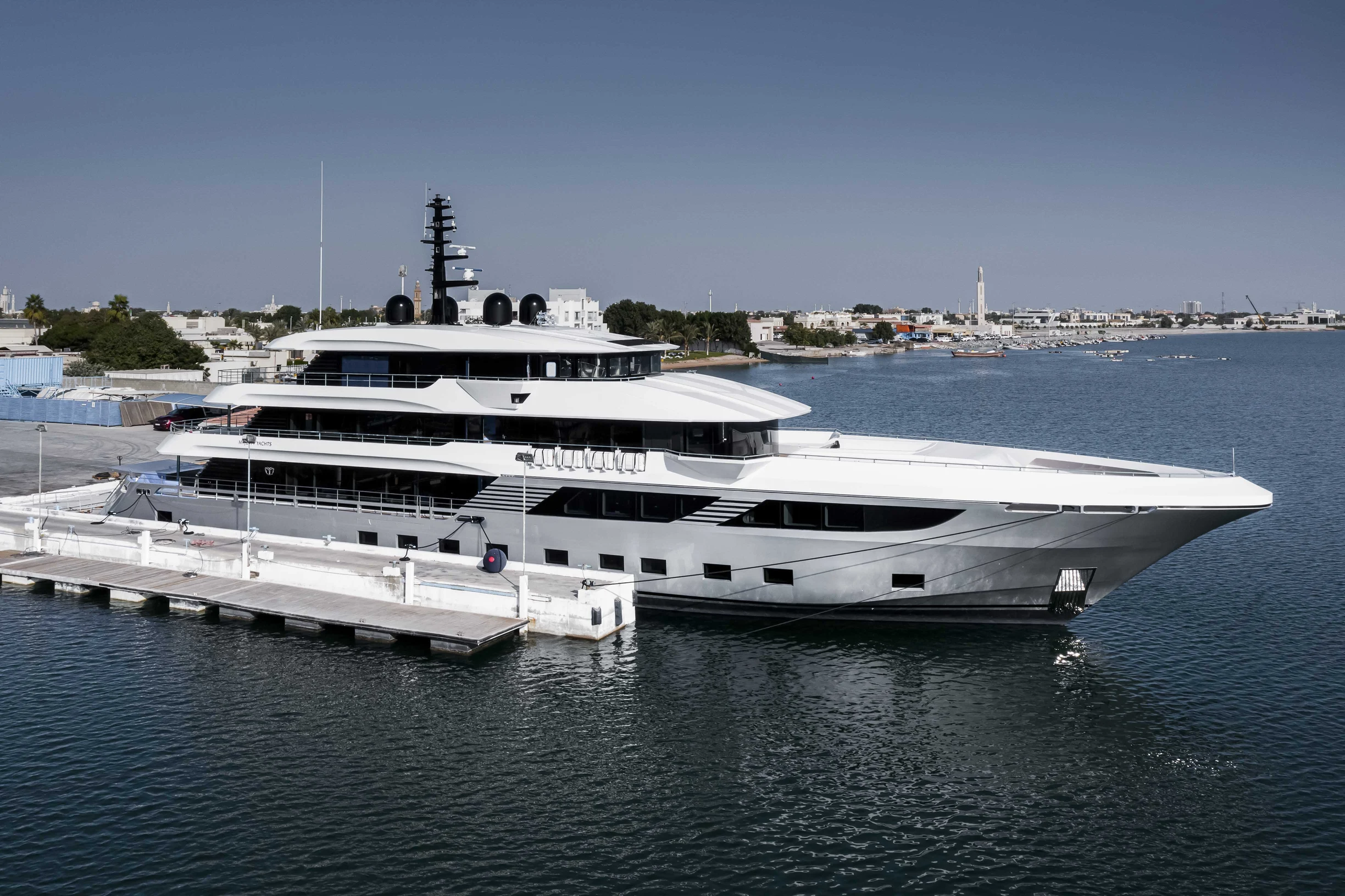 Gulf Craft Launches the World’s Largest Composite Yacht - Jim Penix Yachts